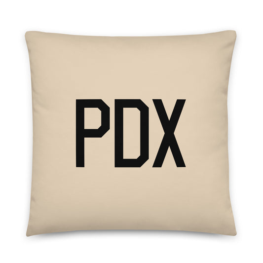 Buffalo Plaid Throw Pillow • PDX Portland • YHM Designs - Image 01