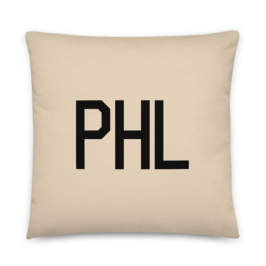 Buffalo Plaid Throw Pillow • PHL Philadelphia • YHM Designs - Image 01