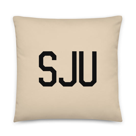 Buffalo Plaid Throw Pillow • SJU San Juan • YHM Designs - Image 01