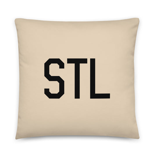 Buffalo Plaid Throw Pillow • STL St. Louis • YHM Designs - Image 01