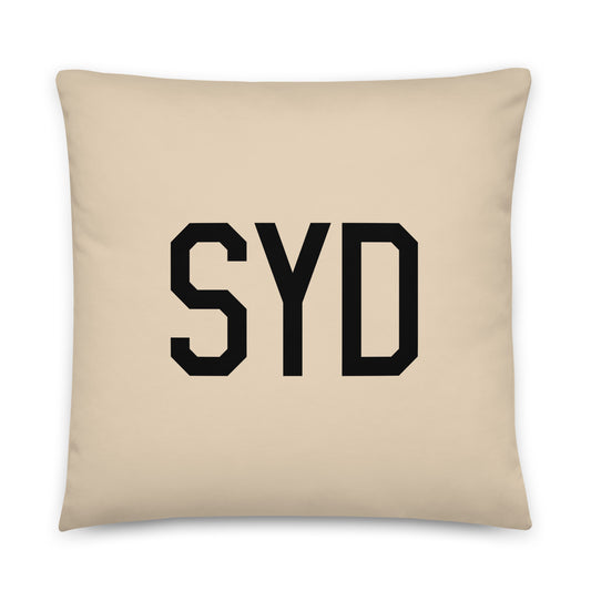 Buffalo Plaid Throw Pillow • SYD Sydney • YHM Designs - Image 01