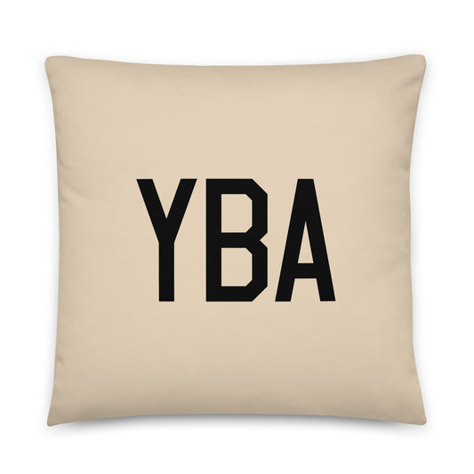 Buffalo Plaid Throw Pillow • YBA Banff • YHM Designs - Image 01