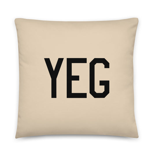 Buffalo Plaid Throw Pillow • YEG Edmonton • YHM Designs - Image 01