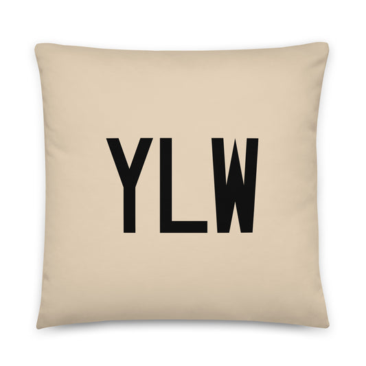 Buffalo Plaid Throw Pillow • YLW Kelowna • YHM Designs - Image 01