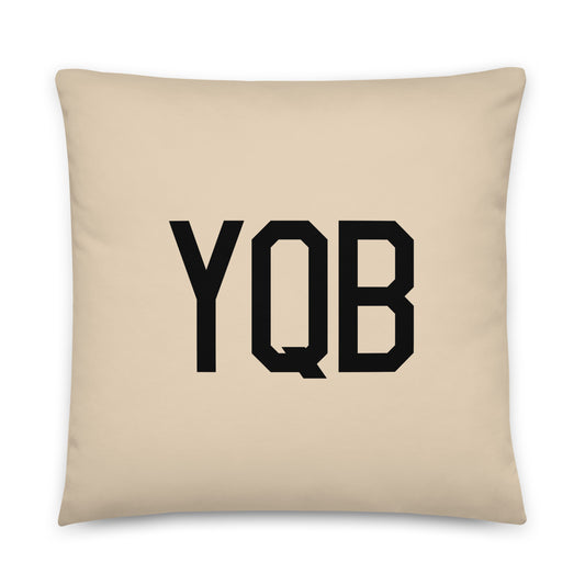 Buffalo Plaid Throw Pillow • YQB Quebec City • YHM Designs - Image 01