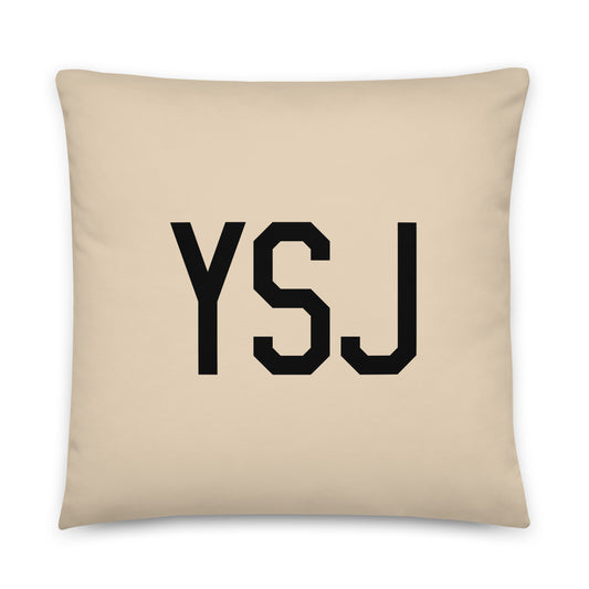 Buffalo Plaid Throw Pillow • YSJ Saint John • YHM Designs - Image 01