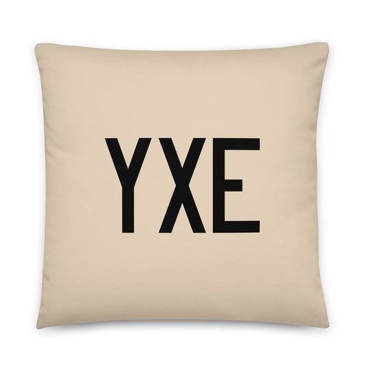 Buffalo Plaid Throw Pillow • YXE Saskatoon • YHM Designs - Image 01