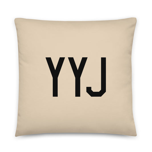Buffalo Plaid Throw Pillow • YYJ Victoria • YHM Designs - Image 01
