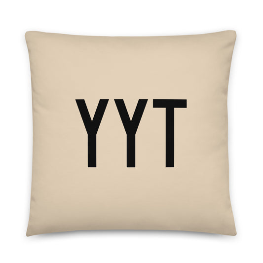 Buffalo Plaid Throw Pillow • YYT St. John's • YHM Designs - Image 01