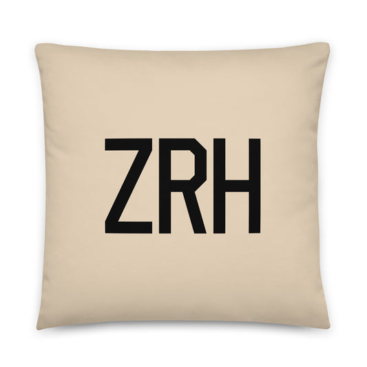 Buffalo Plaid Throw Pillow • ZRH Zurich • YHM Designs - Image 01