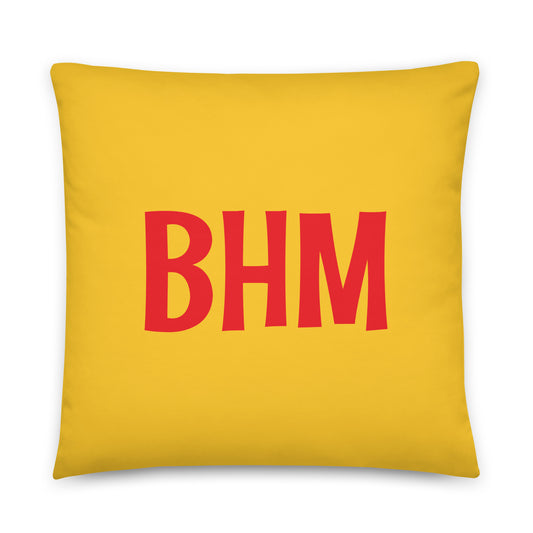 Rainbow Throw Pillow • BHM Birmingham • YHM Designs - Image 01