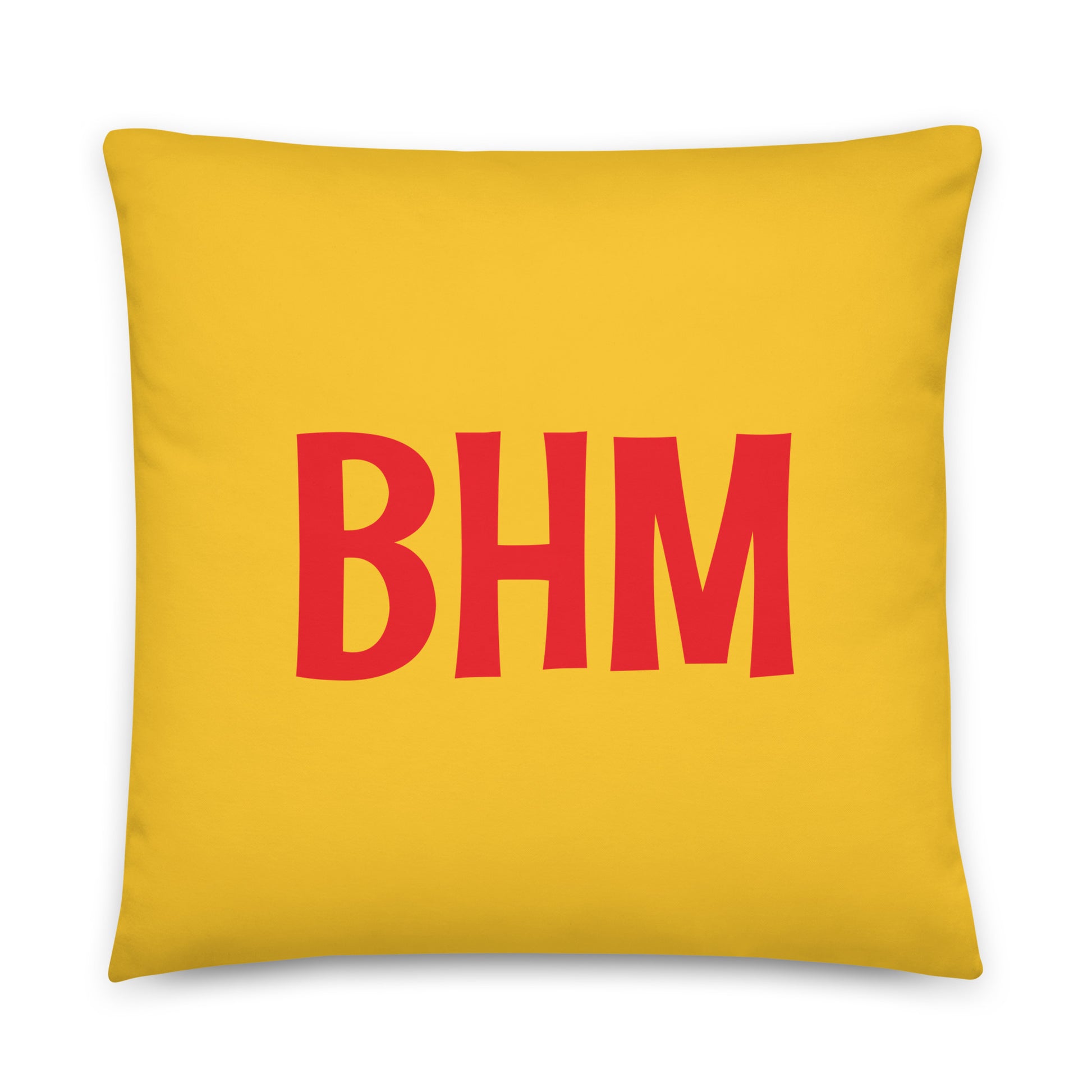 Rainbow Throw Pillow • BHM Birmingham • YHM Designs - Image 01