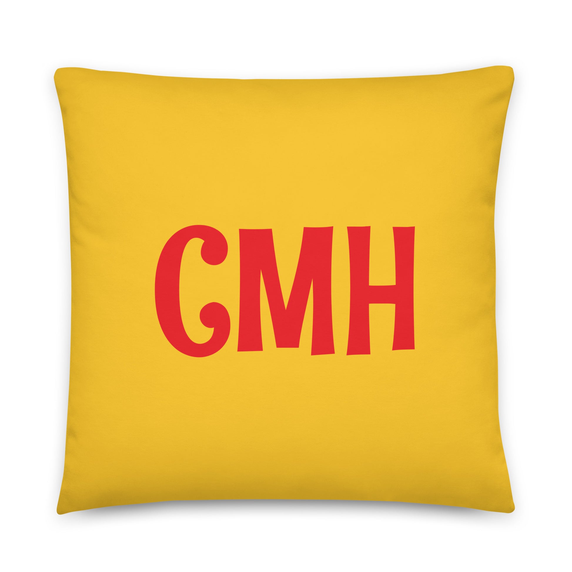 Rainbow Throw Pillow • CMH Columbus • YHM Designs - Image 01