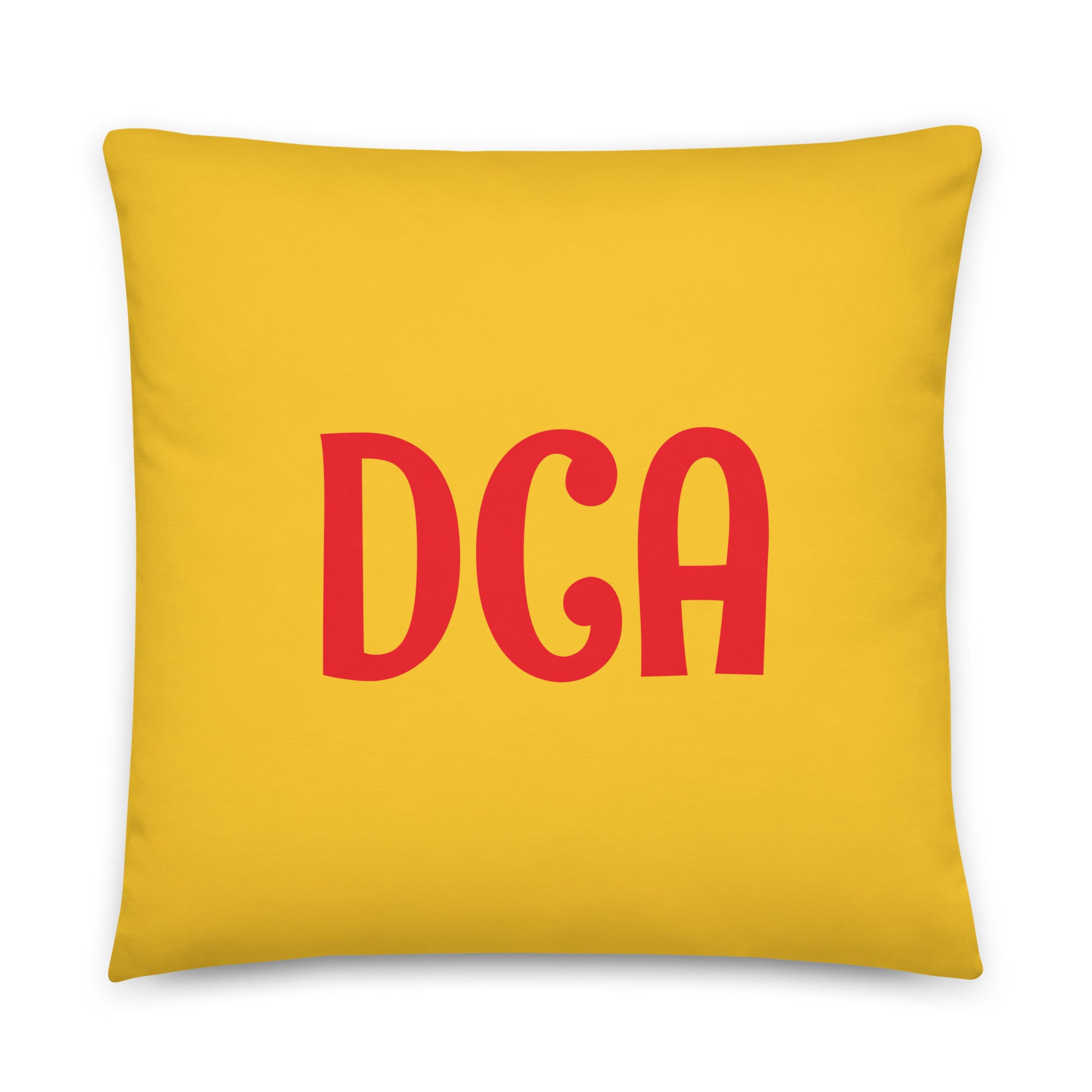 Rainbow Throw Pillow • DCA Washington • YHM Designs - Image 01