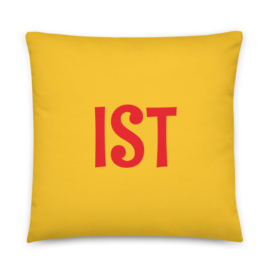 Rainbow Throw Pillow • IST Istanbul • YHM Designs - Image 01