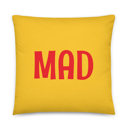Rainbow Throw Pillow • MAD Madrid • YHM Designs - Image 01