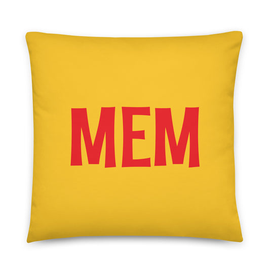 Rainbow Throw Pillow • MEM Memphis • YHM Designs - Image 01