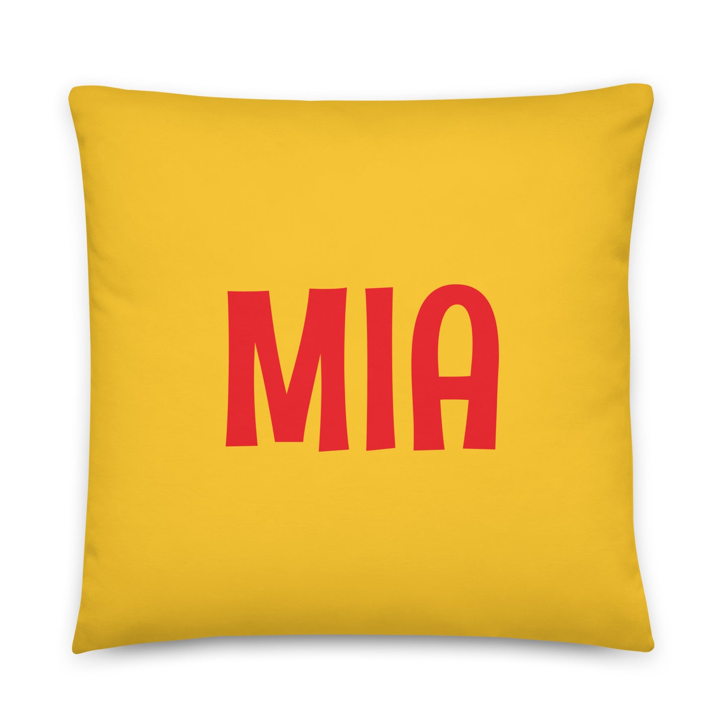 Rainbow Throw Pillow • MIA Miami • YHM Designs - Image 01