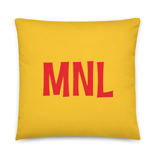 Rainbow Throw Pillow • MNL Manila • YHM Designs - Image 01