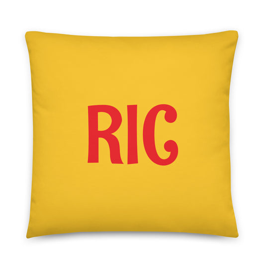 Rainbow Throw Pillow • RIC Richmond • YHM Designs - Image 01