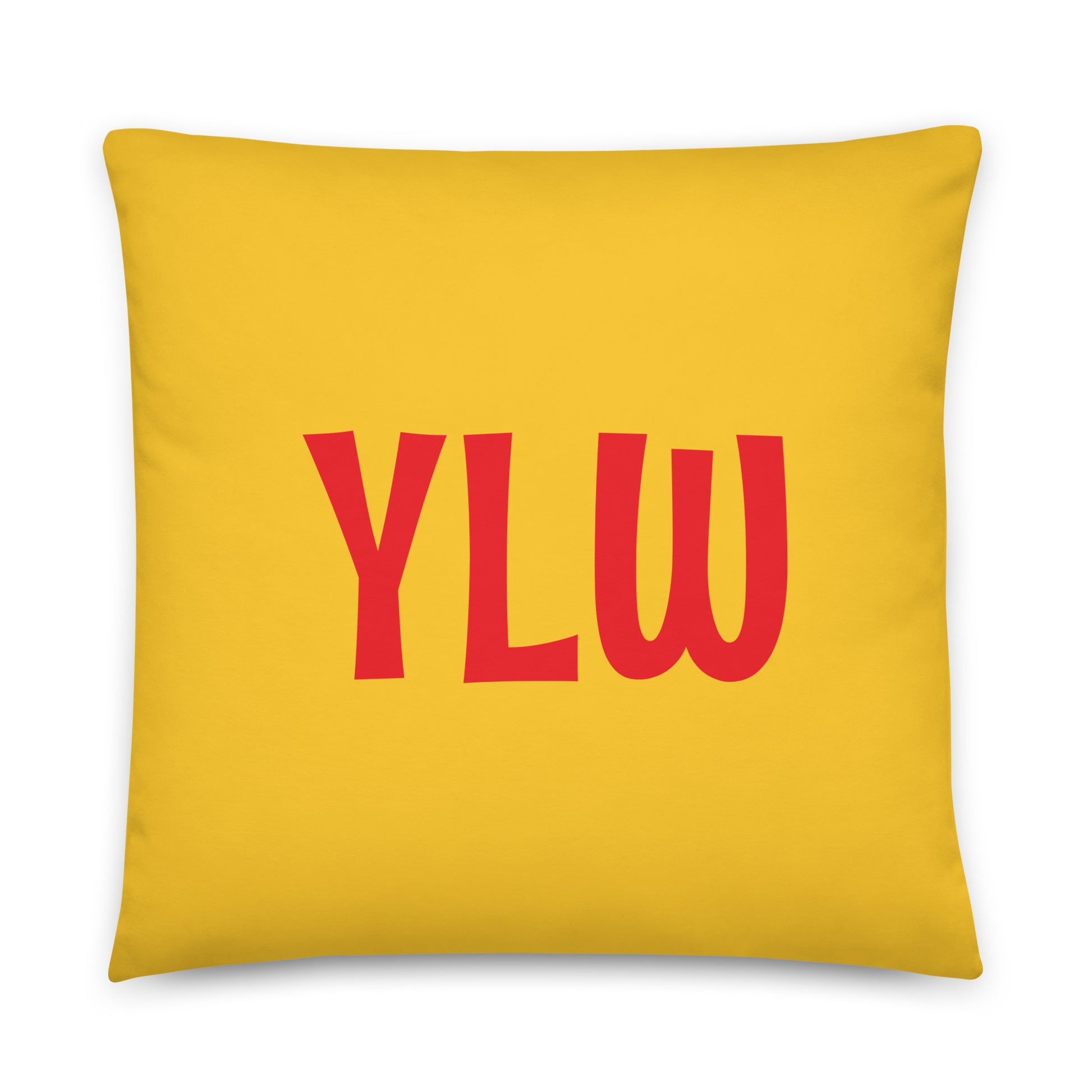 Rainbow Throw Pillow • YLW Kelowna • YHM Designs - Image 01