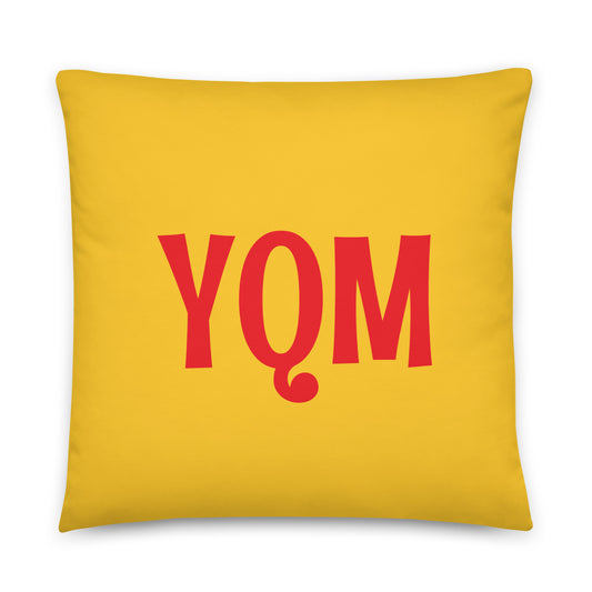 Rainbow Throw Pillow • YQM Moncton • YHM Designs - Image 01