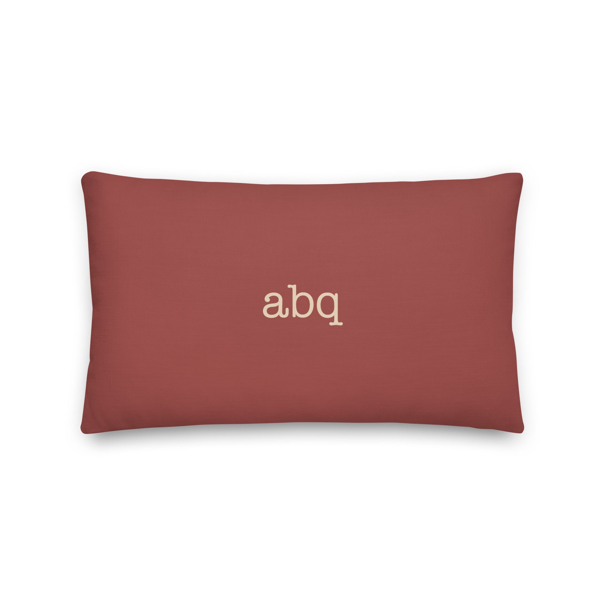 Typewriter Pillow - Terra Cotta • ABQ Albuquerque • YHM Designs - Image 02