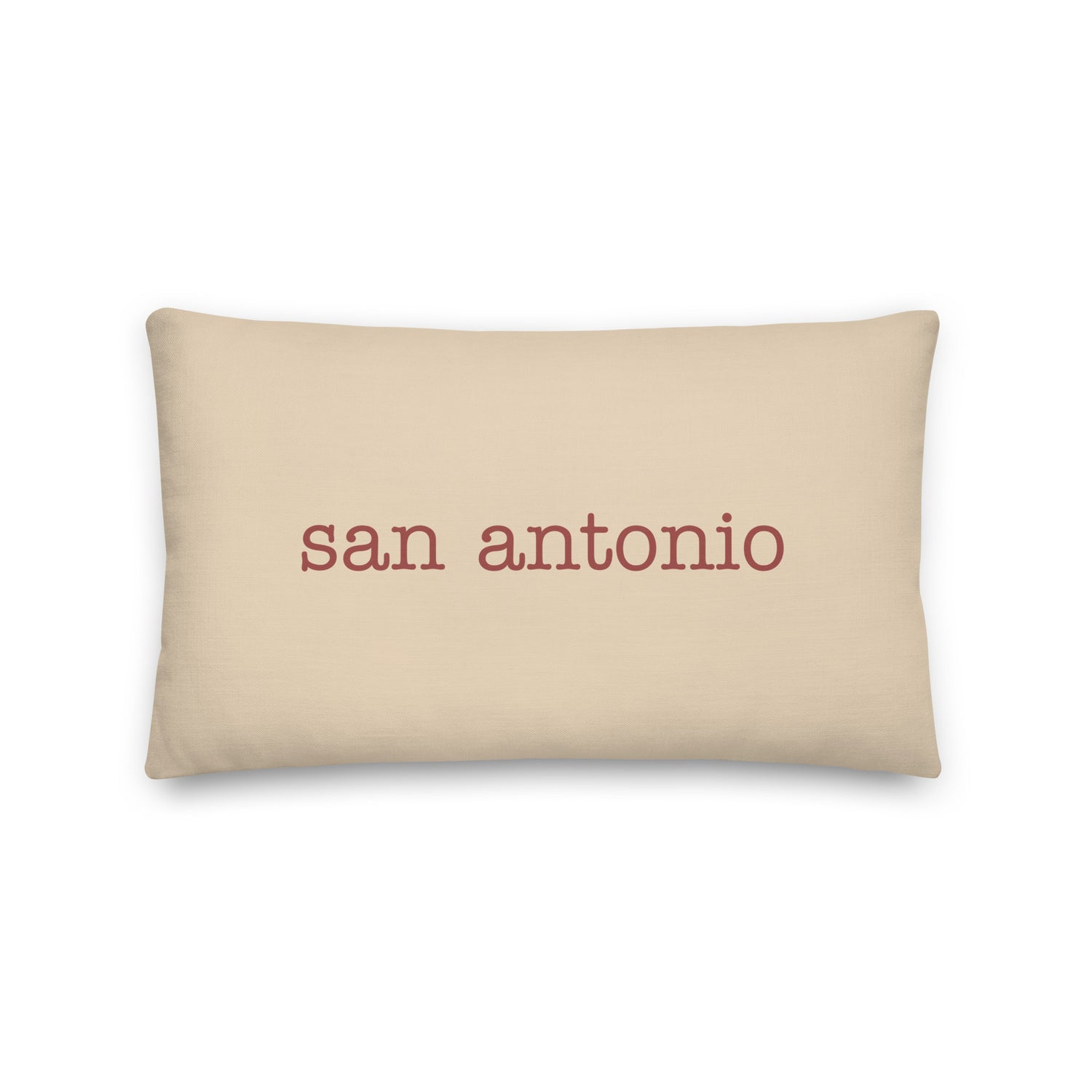 San Antonio Texas Pillows and Blankets • SAT Airport Code
