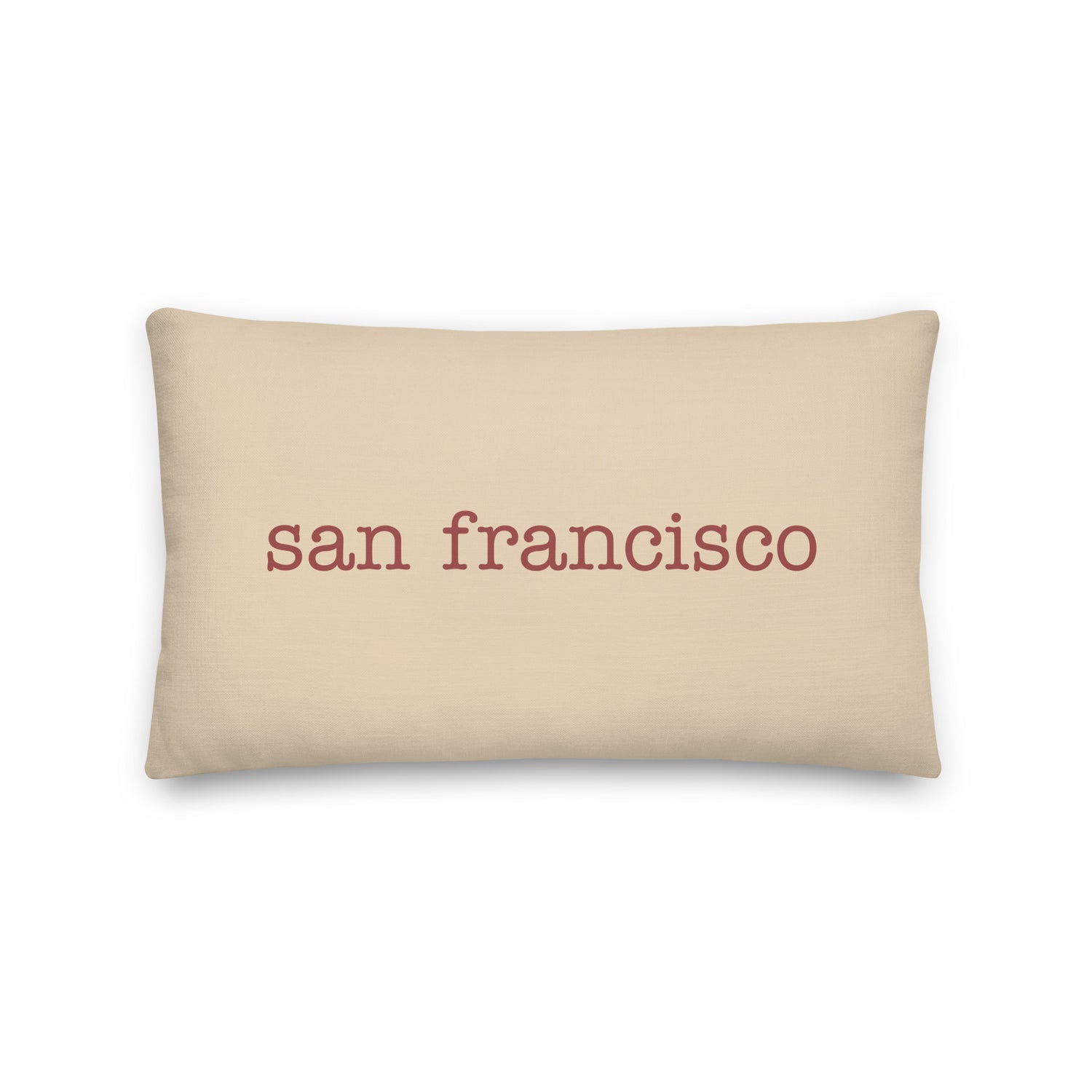 San Francisco California Pillows and Blankets • SFO Airport Code