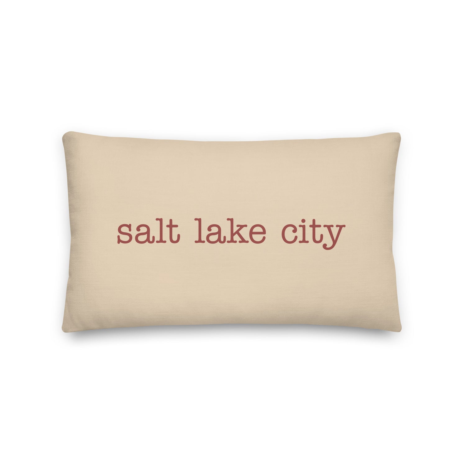 Salt Lake City Utah Pillows and Blankets • SLC Airport Code
