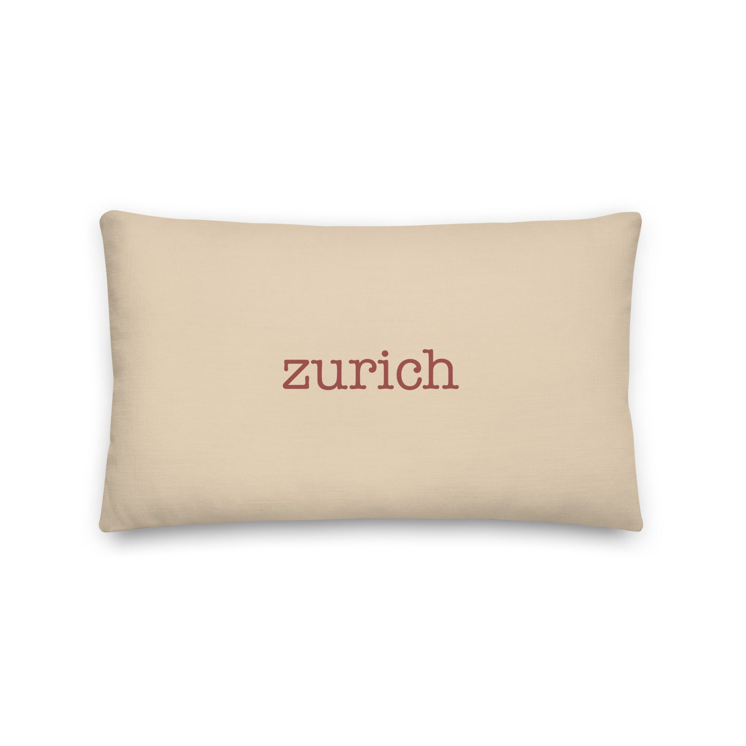 Zurich Switzerland Pillows and Blankets • ZRH Airport Code