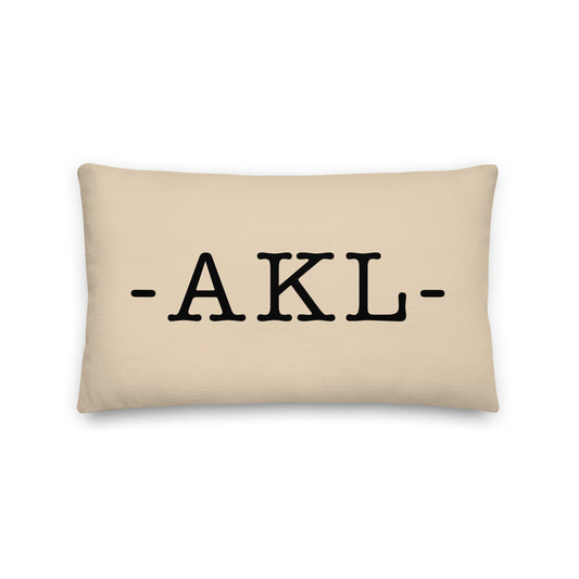 Farmhouse Throw Pillow - Buffalo Plaid • AKL Auckland • YHM Designs - Image 01
