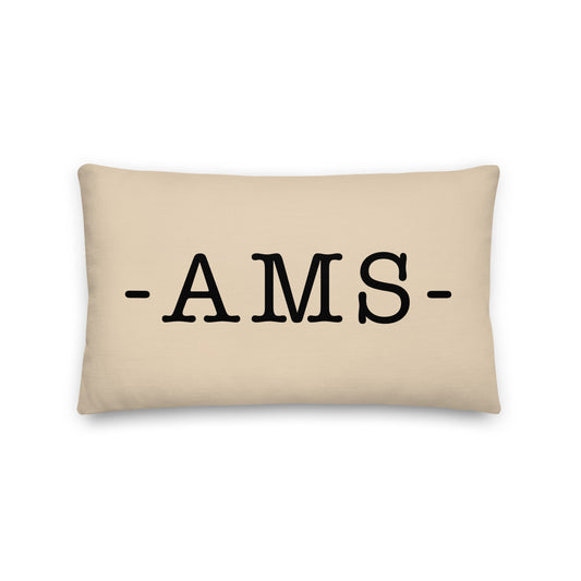 Farmhouse Throw Pillow - Buffalo Plaid • AMS Amsterdam • YHM Designs - Image 01