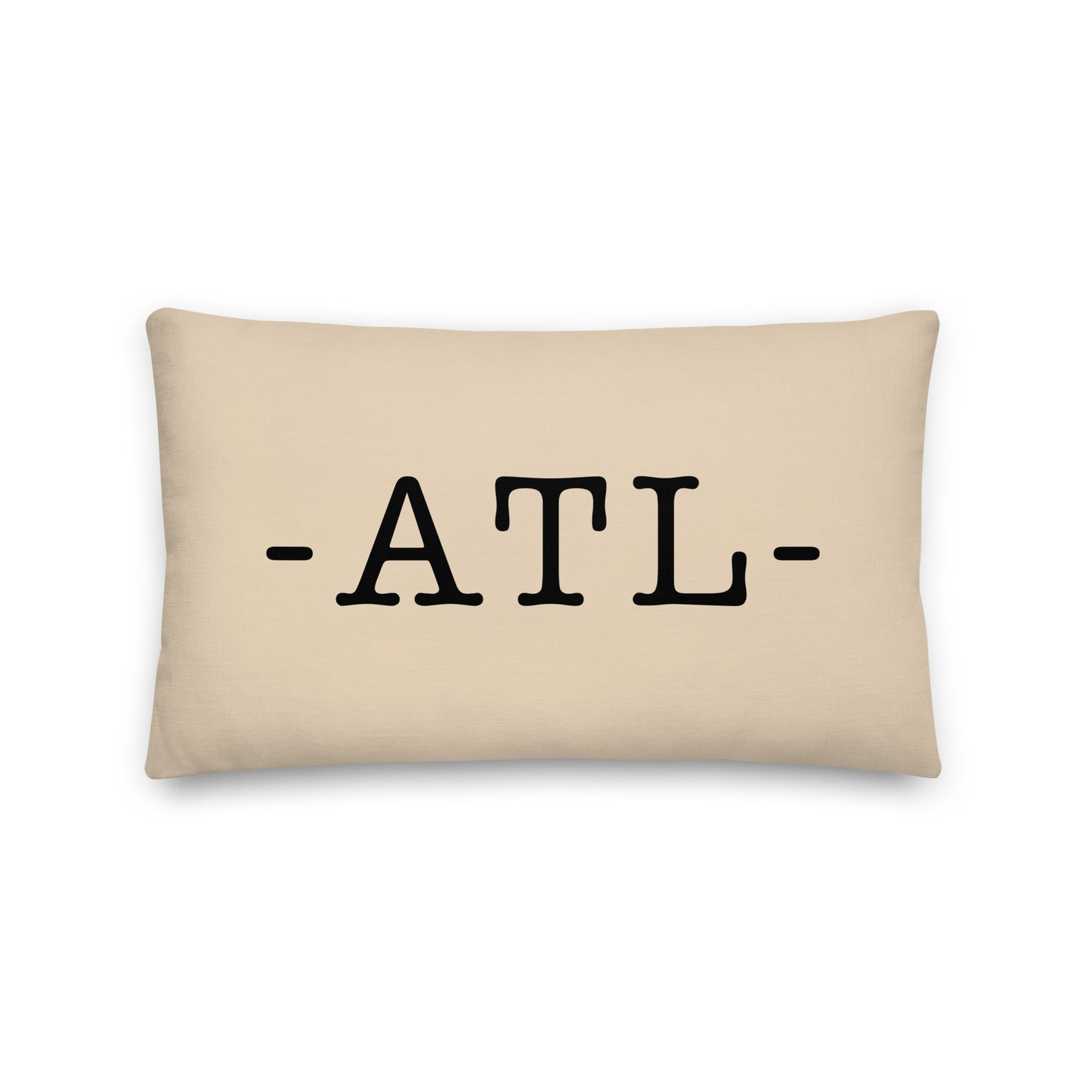 Farmhouse Throw Pillow - Buffalo Plaid • ATL Atlanta • YHM Designs - Image 01