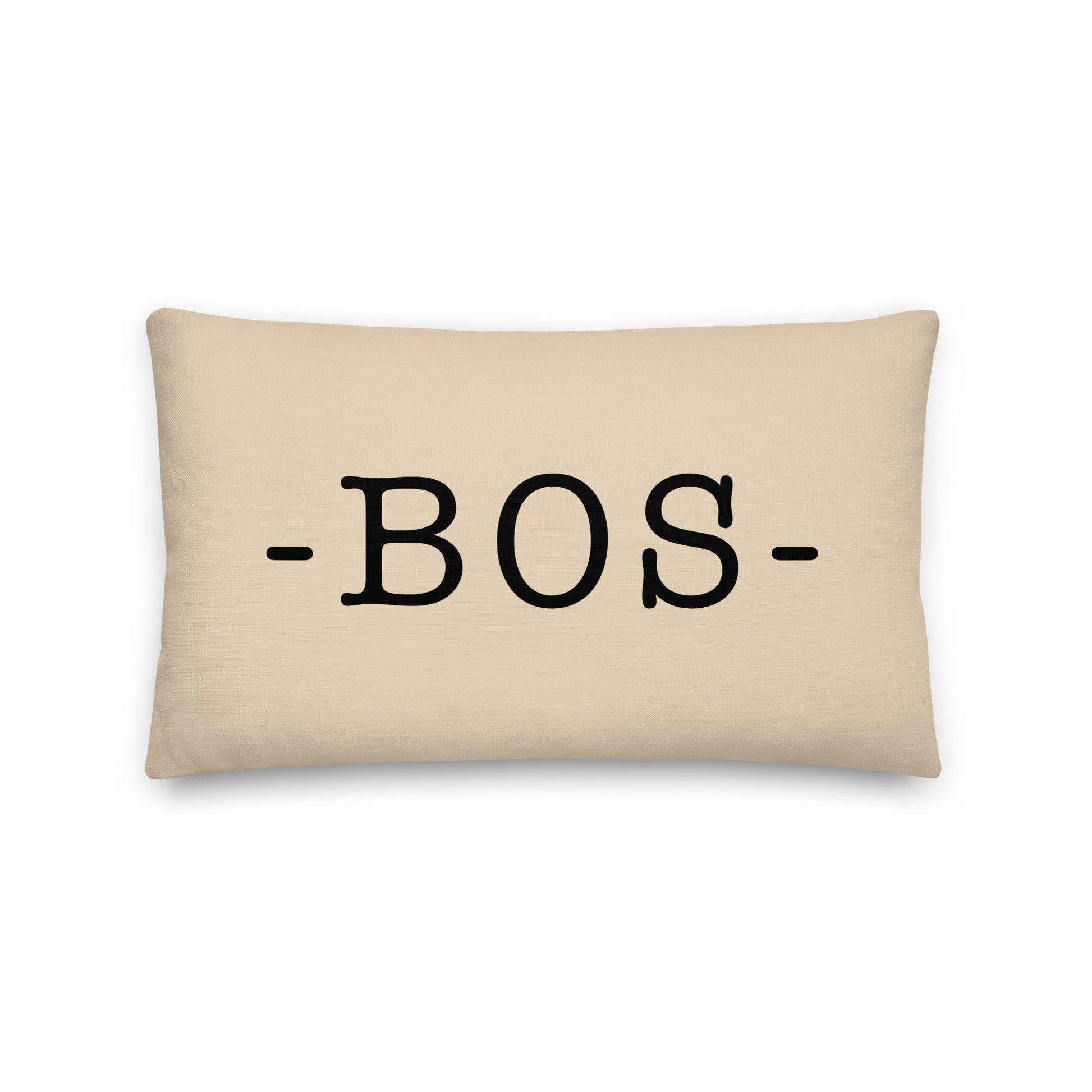 Farmhouse Throw Pillow - Buffalo Plaid • BOS Boston • YHM Designs - Image 01