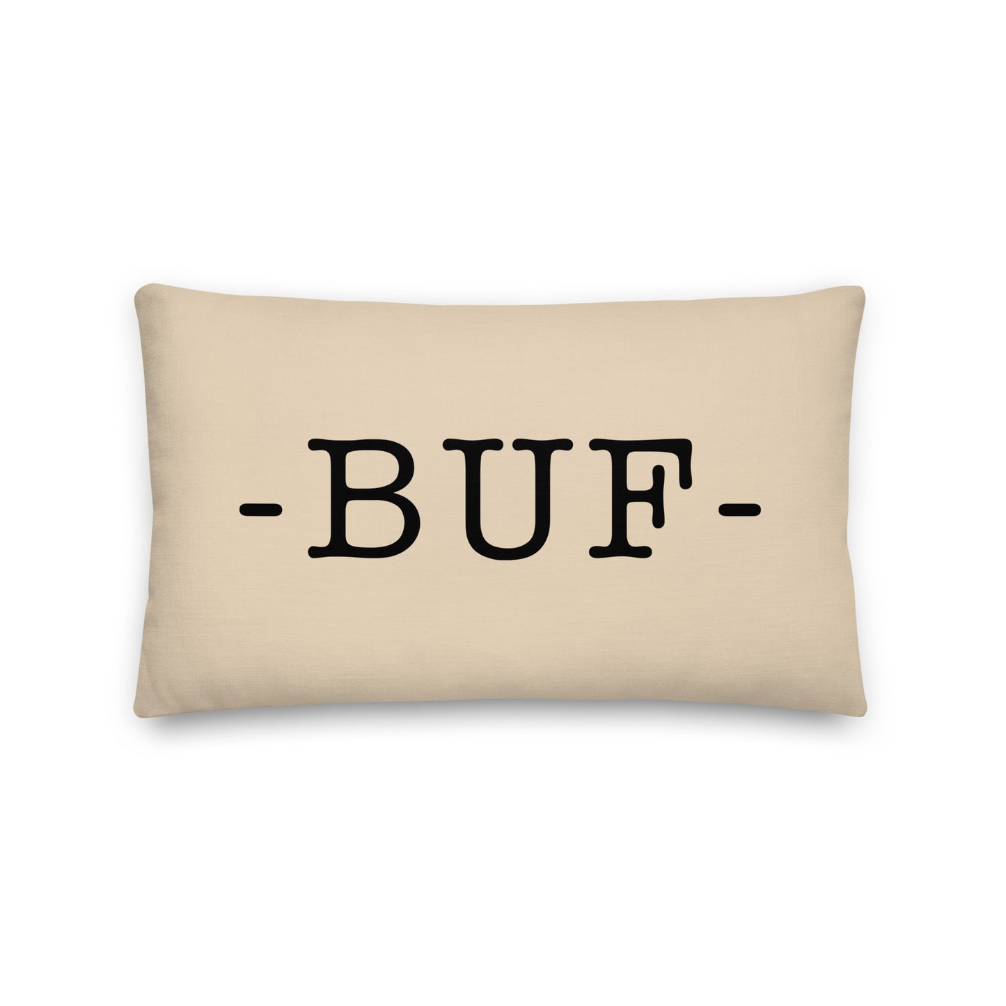 Farmhouse Throw Pillow - Buffalo Plaid • BUF Buffalo • YHM Designs - Image 01