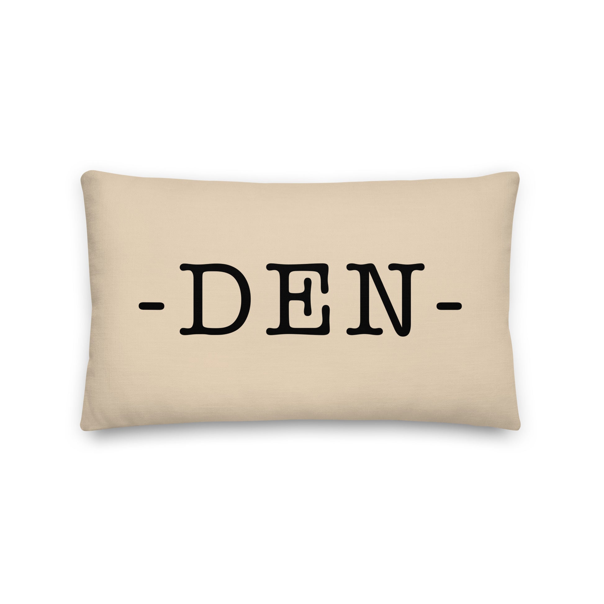 Farmhouse Throw Pillow - Buffalo Plaid • DEN Denver • YHM Designs - Image 01