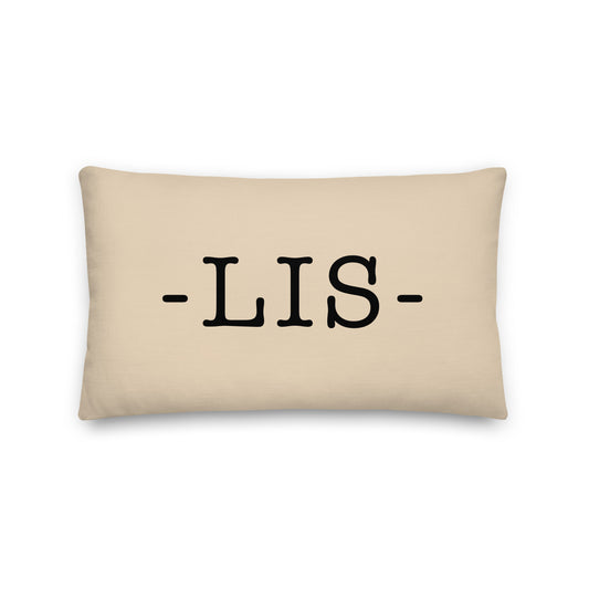 Farmhouse Throw Pillow - Buffalo Plaid • LIS Lisbon • YHM Designs - Image 01