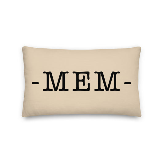 Farmhouse Throw Pillow - Buffalo Plaid • MEM Memphis • YHM Designs - Image 01