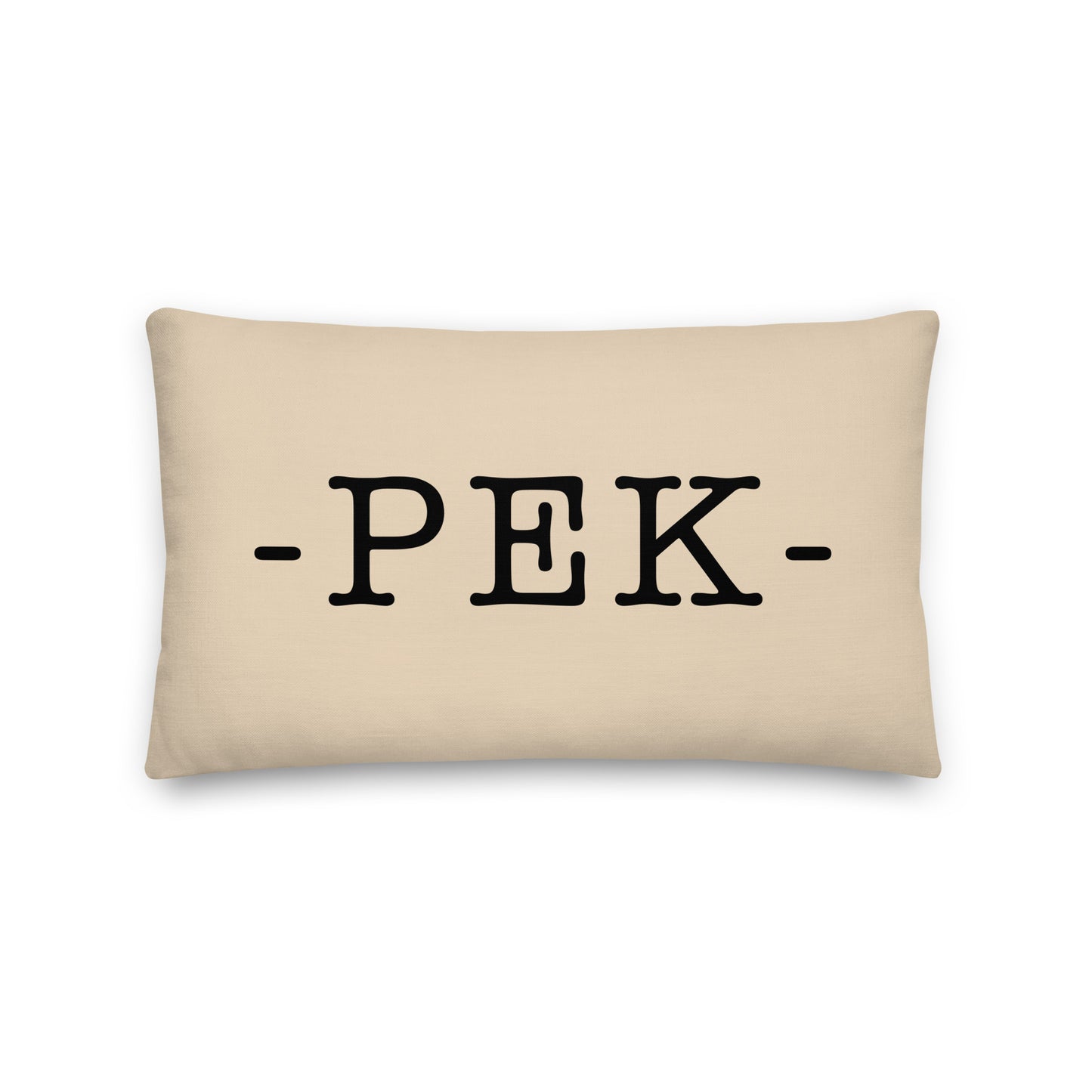 Farmhouse Throw Pillow - Buffalo Plaid • PEK Beijing • YHM Designs - Image 01