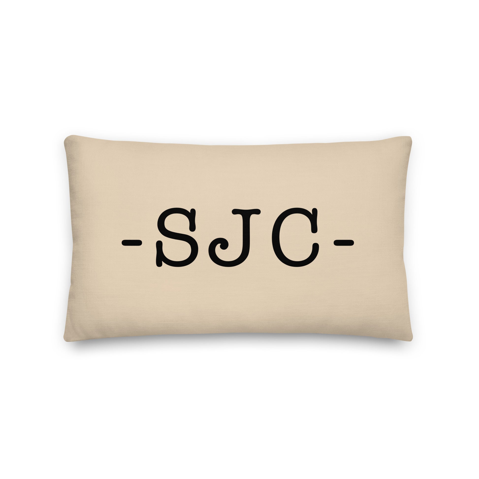 Farmhouse Throw Pillow - Buffalo Plaid • SJC San Jose • YHM Designs - Image 01