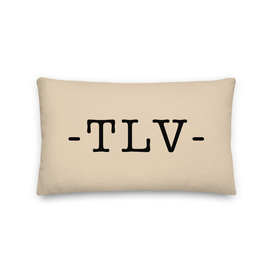 Farmhouse Throw Pillow - Buffalo Plaid • TLV Tel Aviv • YHM Designs - Image 01