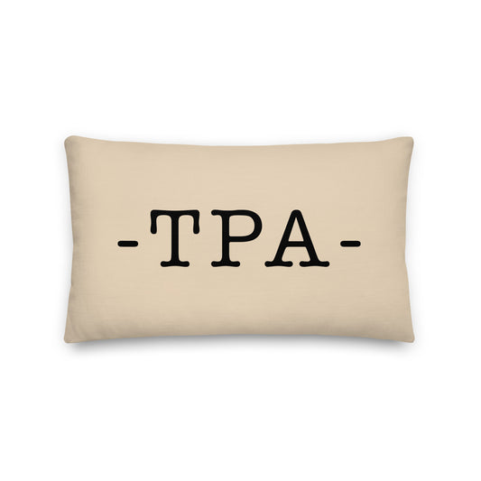 Farmhouse Throw Pillow - Buffalo Plaid • TPA Tampa • YHM Designs - Image 01