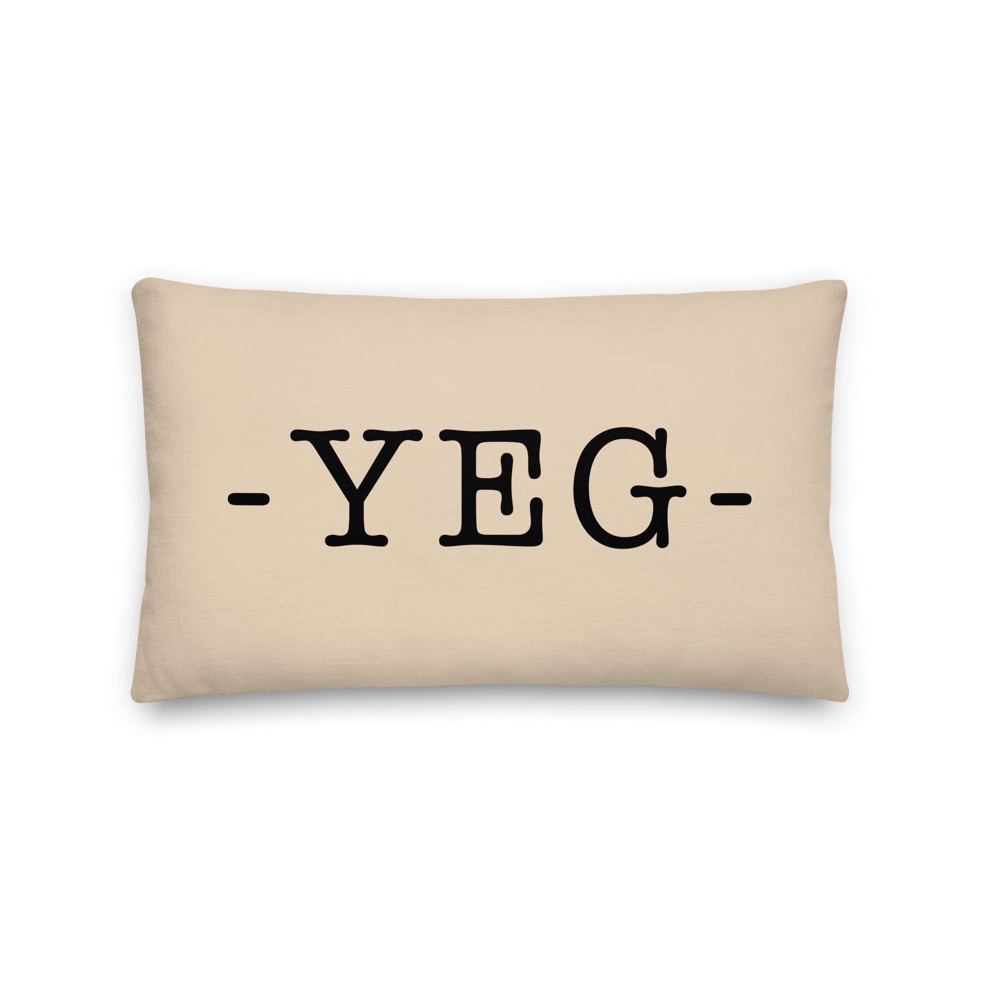Farmhouse Throw Pillow - Buffalo Plaid • YEG Edmonton • YHM Designs - Image 01