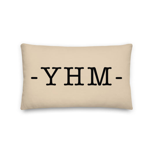 Farmhouse Throw Pillow - Buffalo Plaid • YHM Hamilton • YHM Designs - Image 01