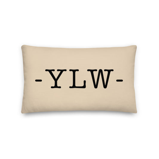 Farmhouse Throw Pillow - Buffalo Plaid • YLW Kelowna • YHM Designs - Image 01