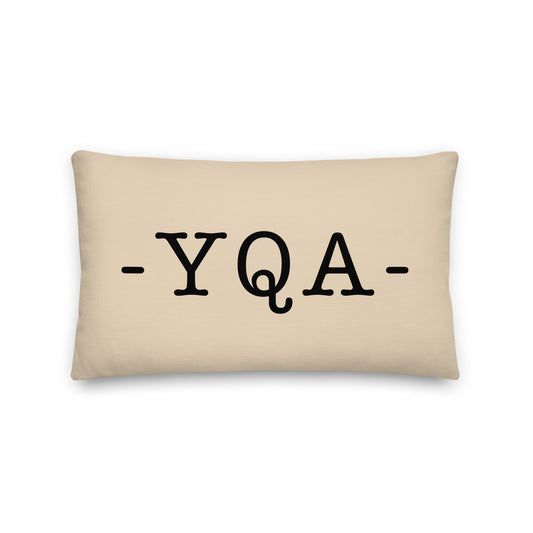 Farmhouse Throw Pillow - Buffalo Plaid • YQA Muskoka • YHM Designs - Image 01