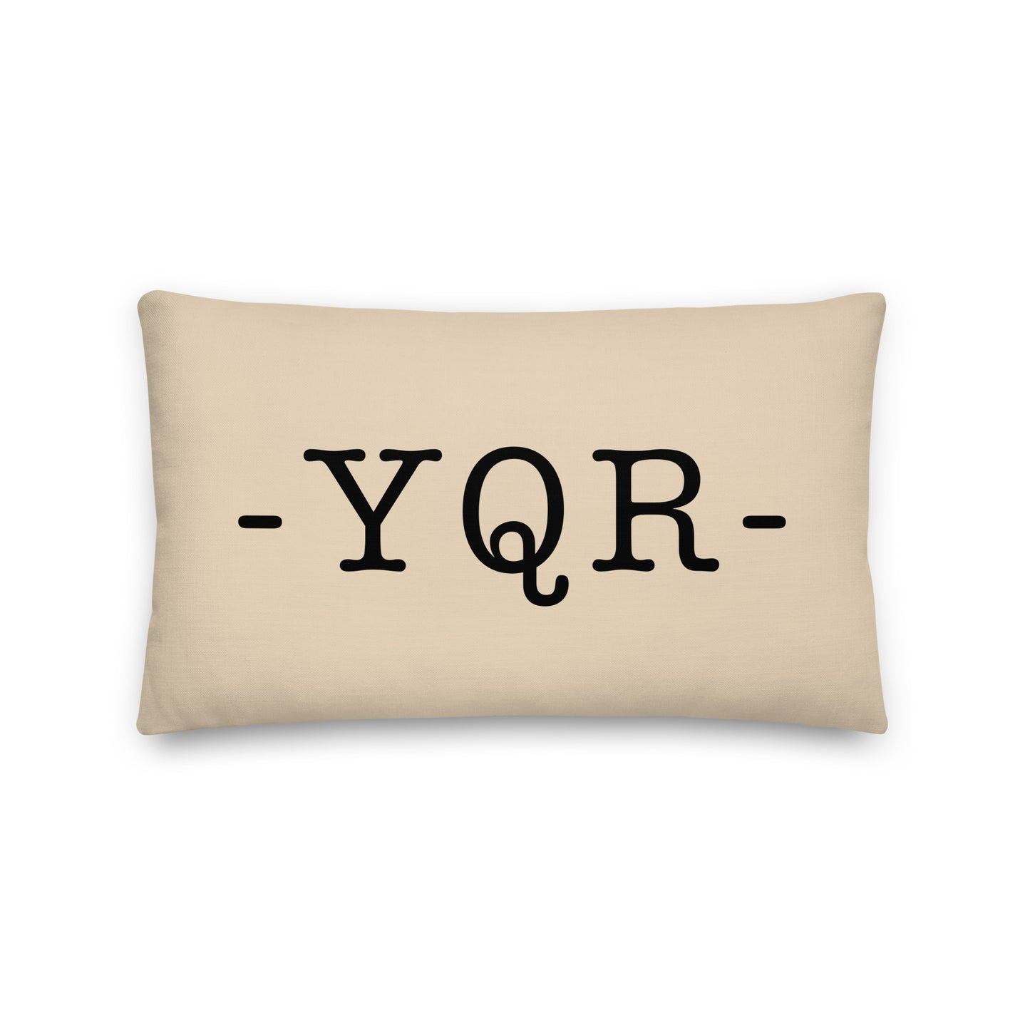Farmhouse Throw Pillow - Buffalo Plaid • YQR Regina • YHM Designs - Image 01
