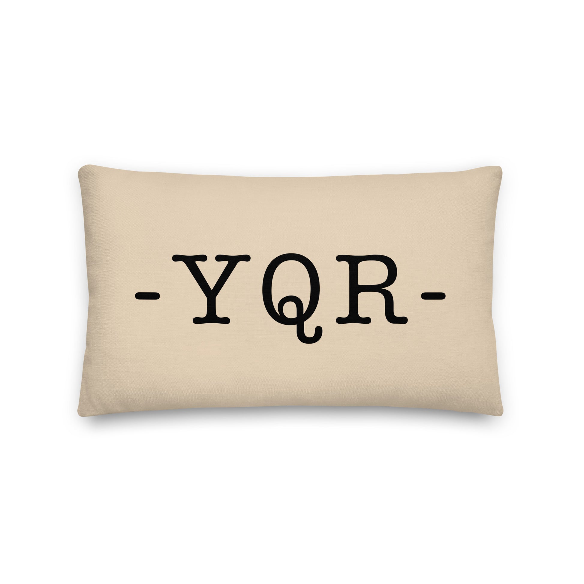 Farmhouse Throw Pillow - Buffalo Plaid • YQR Regina • YHM Designs - Image 01