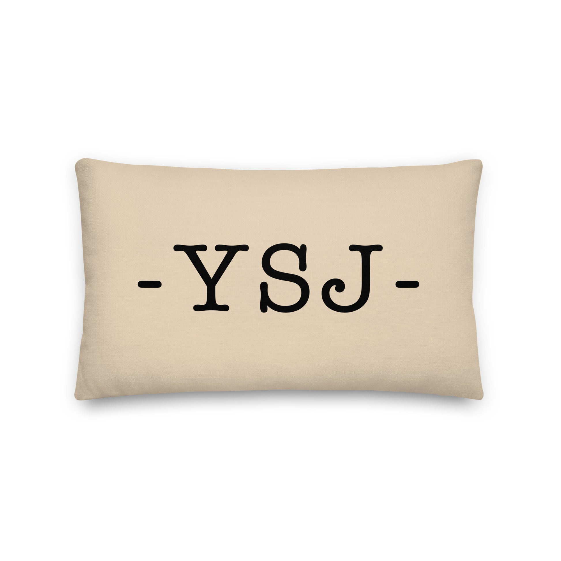 Farmhouse Throw Pillow - Buffalo Plaid • YSJ Saint John • YHM Designs